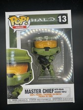 Funko Pop Games Halo Infinite Master Chief w/ MA40 Assault Rifle #13 picture