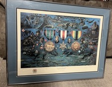 George Skypeck WWII D-Day Signed Print picture