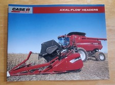 Case International Axial Flow Headers 3206 3208 3408 Brochure Pamphlet Specs picture