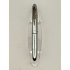 Vintage Parker 51 Fountain Pen Shaped Pocket Lighter Chrome USA Rare Collectible picture