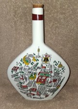 Decantador de porcelana vintage de Munich, Alemania, hecho a mediados del siglo picture