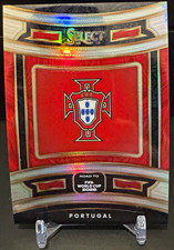 Panini 2025-26 Select Road to FIFA World Cup 2026 Portugal Badge Prizm Card #17 picture