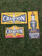 SCARCE 1940s CHAMPION SPARK PLUG COLLECTION  picture