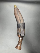 Vintage Gurkha Kukri Made in India - Includes sheath and Sharpening Blades. picture