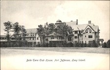 Port Jefferson NY Club House J. W. Madison c1900s-10s Vintage Postcard bhn picture