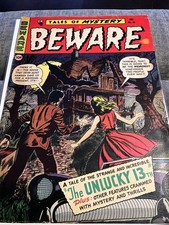 Beware Terror Tales #13 Fawcett 1955 picture