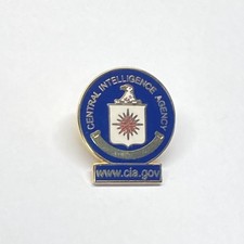 Vintage CIA Logo Enamel Pin picture