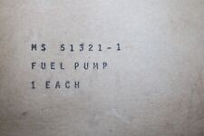 NOS USGI MS51321-1 Facet 24V fuel pump M151 M35 M998 M715 picture