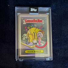 Topps Garbage Pail Kids ComplexCon 2021 Waitin Wally 04/21 PR21 Serialized Card picture