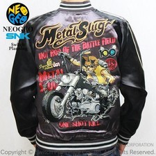 SNK METAL SLUG Tarma Roving Marco Souvenir Jacket Embroidery XL Unisex Cosplay picture