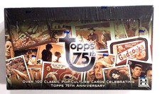 2013 Topps 75th Anniversary Hobby Box Pop Culture Icons 3 Autographs / 1 Buyback picture