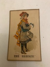 Antique c.1890's The Improved Rawson Mower Victorian Trading Card picture
