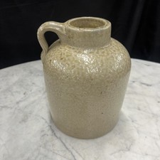Antique Stoneware Jug Signed E Salt Glazed picture