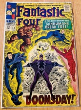 FANTASTIC FOUR 59 DOCTOR DOOM STAN LEE STORY JACK KIRBY COVER MARVEL 1967 A picture