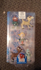 VINTAGE MINI 1992 RUDOLPH THE RED-NOSED REINDEER HOLIDAY ORNAMETS NEW picture