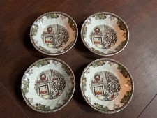 Johnson Bros. Friendly Village Christmas Dessert Bowls picture