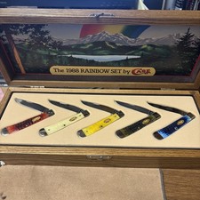 CASE 1978 Rare Rainbow Set picture