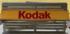 Genuine Kodak Film Sign Advertising Store Display RARE 48”x 7.5” from 1970’s picture