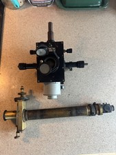 Vintage GERMAN AIMING  OPTICAL SIGHT Military Airplane Surveying Scope Parts picture