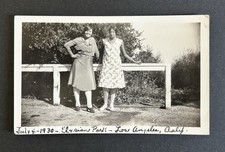 Vint July 4th 1930 RPPC Black Women Elysian Park Los Angeles CA July 4 Photo picture
