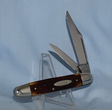 RARE VINTAGE W R CASE & SONS ROGERS BONE JACK KNIFE 62055LP  1905-14 SUPER NICE picture