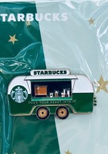 For Starbucks Fans Coffee Truck Themed Enamel Pin Badge 2026 picture