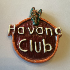 Havana Club Handmade Round Magnet Collectible picture