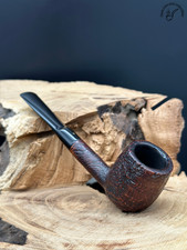 Savinelli Punto oro 1027 Sandblasted Billiard Smoking Pipe picture
