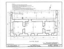 Photo:Corona California Cota House Floor Plan 1930s HABS Riverside County picture