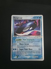Kyogre ex EX Hidden Legends Holo Ultra Rare #94/101 English 100 HP Pokemon picture