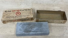 West Baden Whetstone Company Clear Creek Oil And Water Stone Sharpening 5 Gray picture