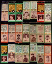 1934-1937 Diamond Matchbook Cover Baseball Lot HOF Melvin Ott Frisch Waner Lopez picture