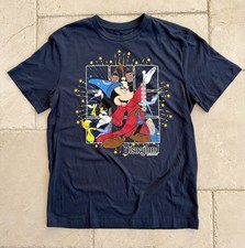🔥Disney Parks - SORCERER MICKEY - DISNEYLAND - FANTASIA - T-Shirt - XL💥 picture