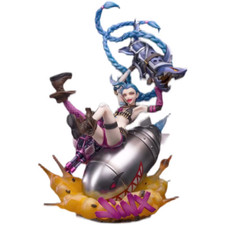 New PSL Myethos League of Legends Jinx 1/7 Figure 345mm ABS ＆ PVC Original Model picture