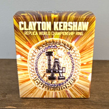 Clayton Kershaw Replica  LA Dodgers Championship Ring picture