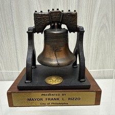 Vintage Liberty bell Presented by Mayor Frank L. Rizzo picture