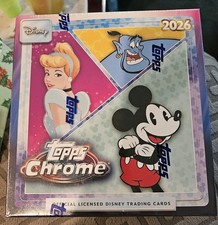 2026 TOPPS CHROME DISNEY MEGA BOX - Brand New, Factory Sealed picture