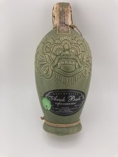 Vintage Arak Bali Gwan Hoo Indonesia Ceramic Decanter Green Tiki Barware picture