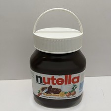 Giant Nutella Limited Edition EMPTY Jar Storage Container Collectable 11