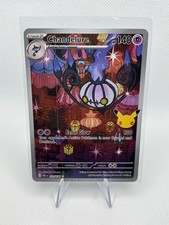 Pokemon TCG 30th Anniversary Chandelure Illustration Rare Holo 137/128 NM picture