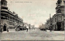 c1907 Eighth Street View Riverside California CA E.P. Charlton & Co Postcard picture
