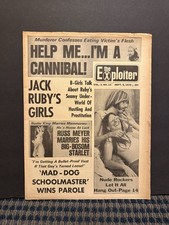 1970 Sept 6th The Exploiter Newspaper, Jack Ruby’s Girls, Nude Rockers  (VRN10K) picture