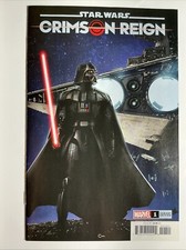 Star Wars: Crimson Reign #1 2022 9.4 NM Marvel Comic Book Modern Age Darth Vader picture