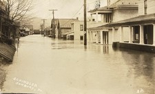 Sunbury Pennsylvania Flood Eighth Street 1936 Photo Oakland Pontiac Donachys picture