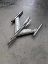 1953-1954 Oldsmobile Rocket Jet Airplane Metal Hood Ornament  USA Vintage picture