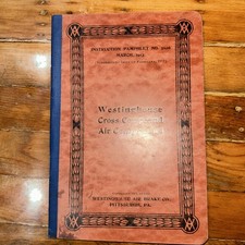 Cross Compound Air Compressors Pamphlet 5026 - Westinghouse 1913 picture