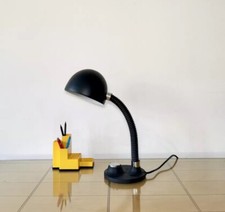 Vintage Table lamp, Hillebrand, 70s, Mid Century, Industrial, Bauhaus, Metal picture
