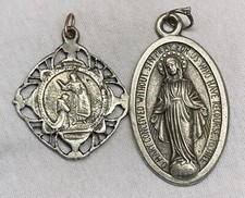 ITALY & SPAIN LOT 2 MIRACULOUS VIRGIN MARY & SOUVENIR OF SAINT FRANCIS THE GREAT picture