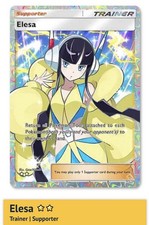 Pokemon TCG Pocket - Elesa - 2⭐ Trainer Card - English - Fast Delivery - B4b picture