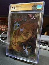 ABSOLUTE BATMAN 15 CGC 9.8 4X SIGNED JOCK SNYDER CLAY SETH MANN ONLY 4 IN POP picture